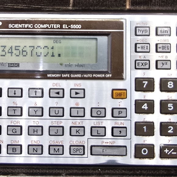 Sharp Scientific Computer & Printer - Picture 8 of 9